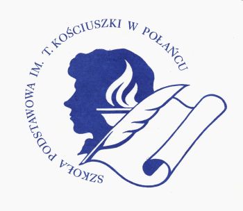 Logo Szkoły Podstawowej im. T. Kościuszki w Połańcu.