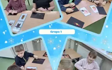 Fotorelacja z zajęć doradztwa edukacyjno – zawodowego Grupa 1 - styczeń