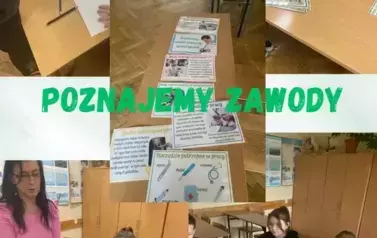 Fotorelacja z zajęć doradztwa edukacyjno – zawodowego Grupa 6