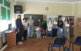 Rozdanie dyplom&oacute;w i nagr&oacute;d zwycięzcom Konkursu Wiedzy o Krajach Niemieckiego Obszaru Językowego pn. &rdquo;Kto najlepiej zna kraje niemieckojęzyczne?&rdquo; 