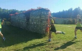Finał Wojew&oacute;dzki Świętokrzyskich Igrzysk Młodzieży Szkolnej w sztafetowych biegach przełajowych. 17