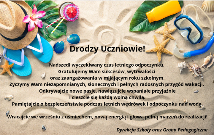 Życzenia na&nbsp;wakacje