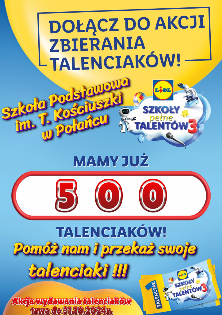 Dołącz do akcji zbierania talenciak&oacute;w