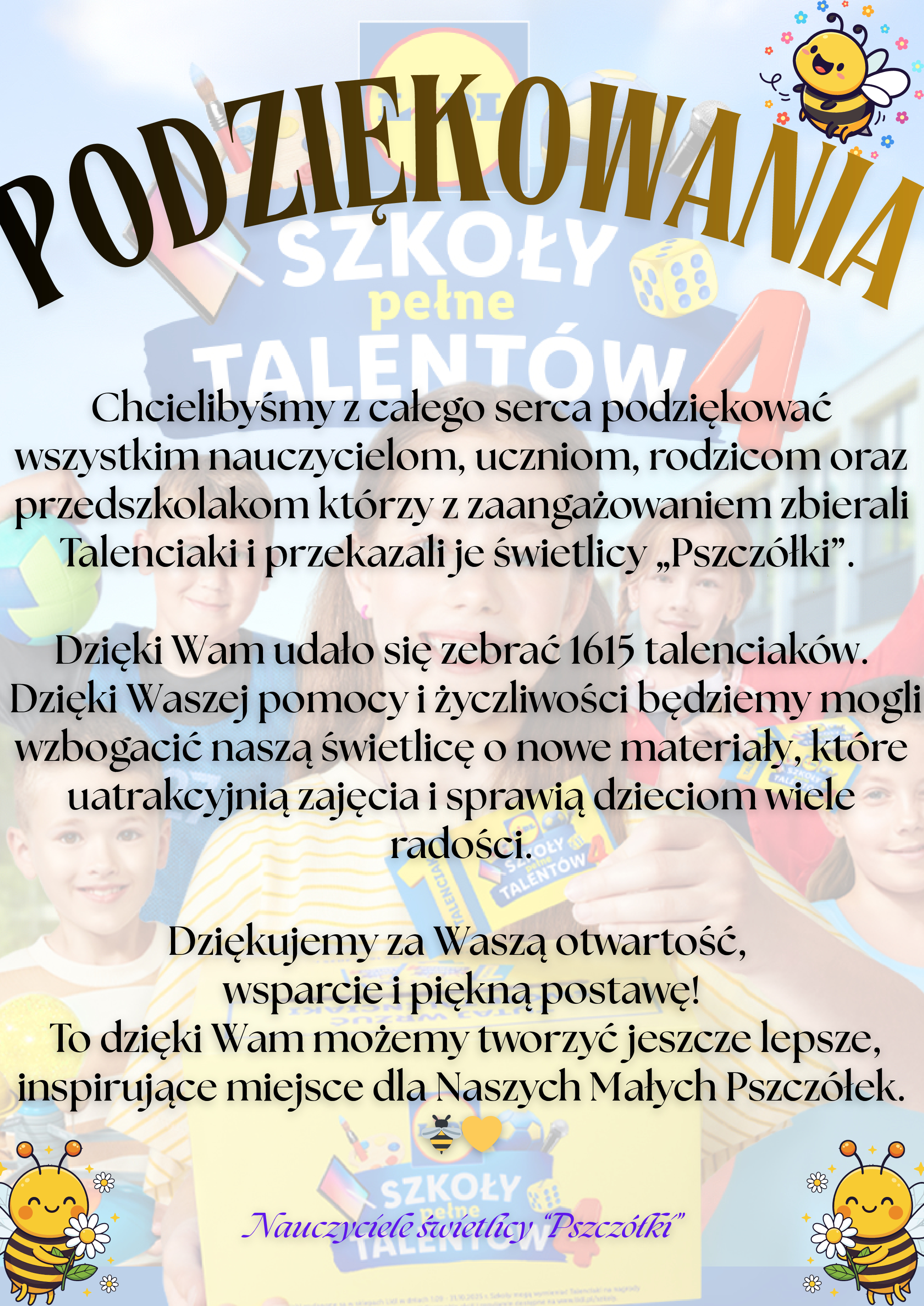 Podziękowanie