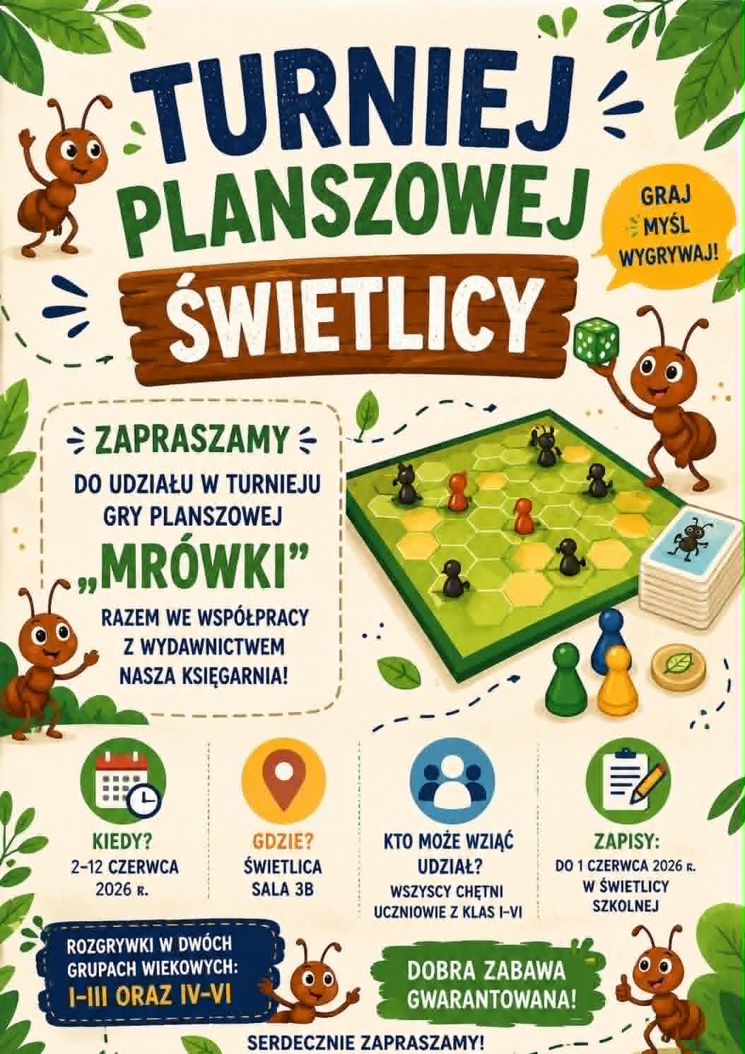 Zdjęcie do Turniej Planszowej Świetlicy