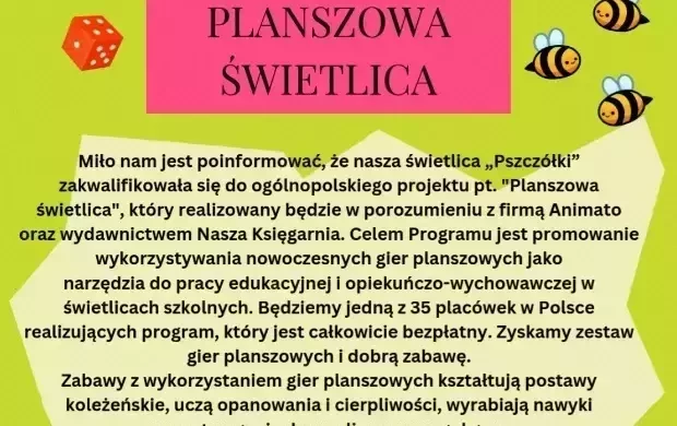 Zdjęcie do Planszowa świetlica