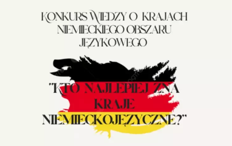 Zdjęcie do Konkurs Wiedzy o Krajach Niemieckiego Obszaru Językowego
