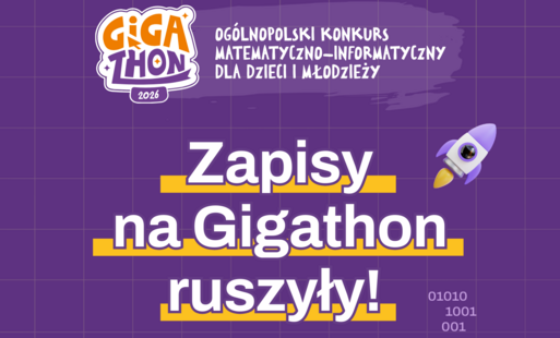 Zdjęcie do Og&oacute;lnopolski Konkurs Matematyczno-Informatyczny &bdquo;Gigathon&rdquo;