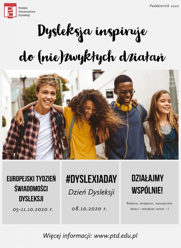 Europejski Tydzień Świadomości Dysleksji 2020.